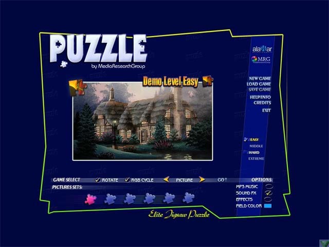 Elite Jigsaw Puzzle Screenshot
